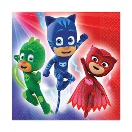 PJ Mask-Pijamaskeliler Peçete 16'lı 33*33 cm