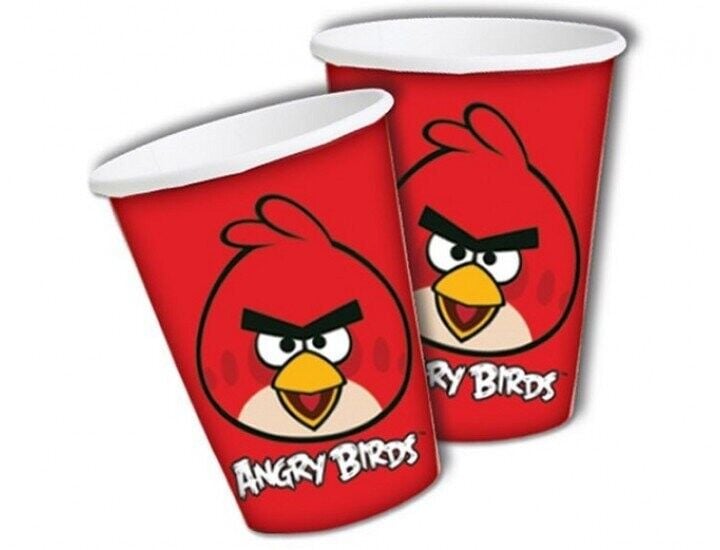 Angry Birds Bardak 8'li