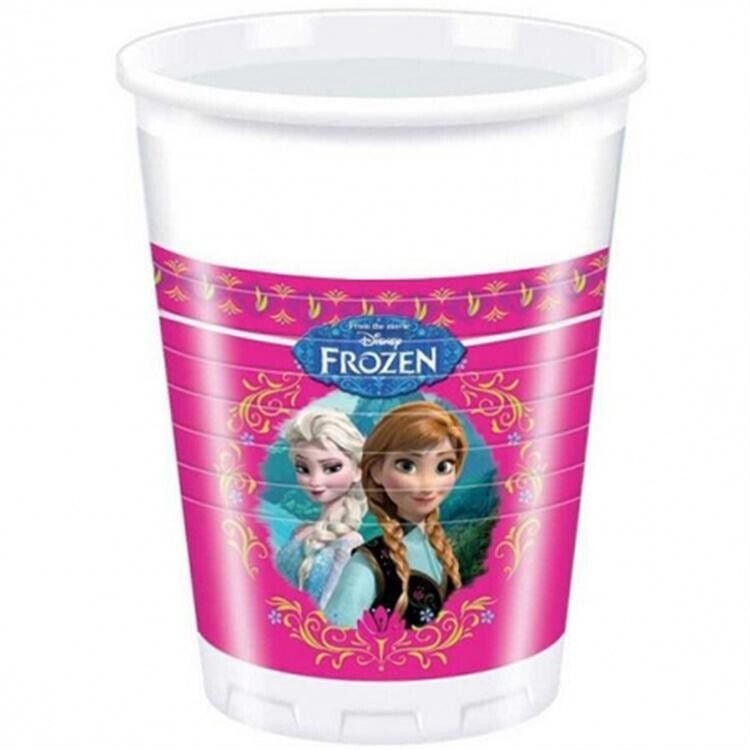 Frozen Buz Işıltısı Bardak 8'li 200cc