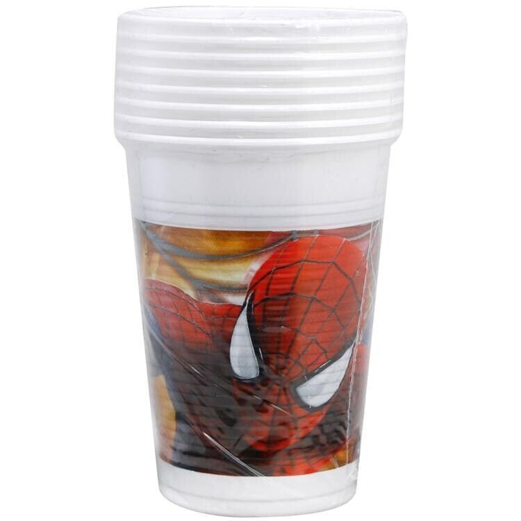 Spıderman Savaşçı Bardak 8'li