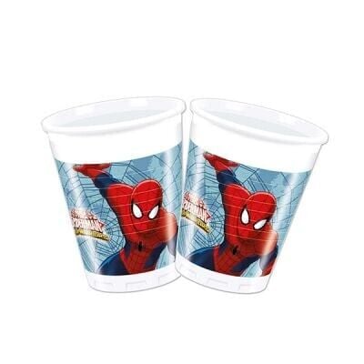 Spıderman Savaşçı Bardak 8'li