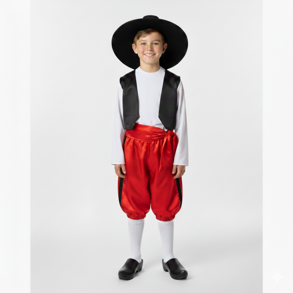 Hollanda Erkek Çocuk Kostümü, Ülke Kostümleri