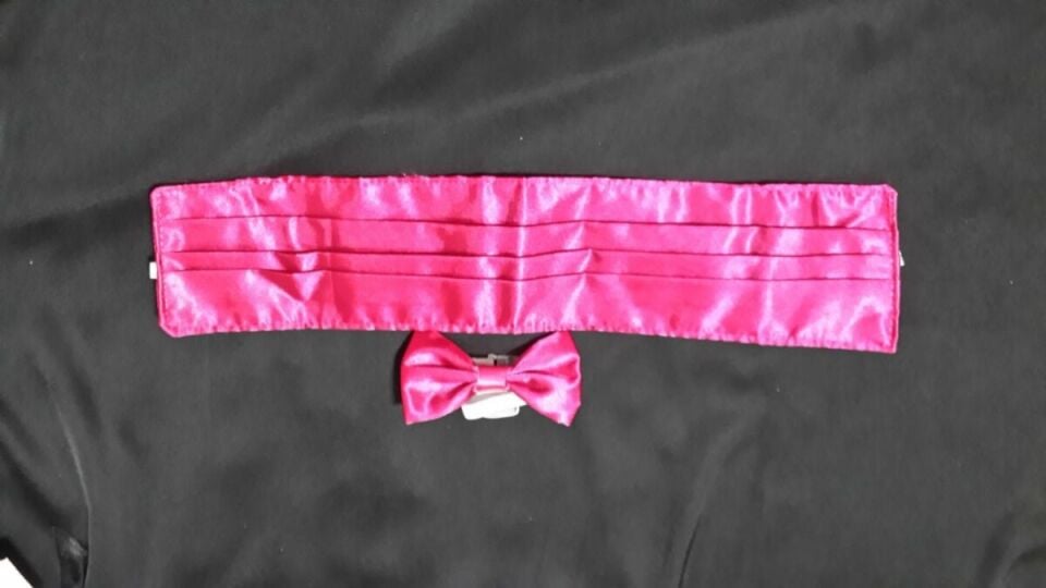 Kuşak ve Papyon Seti, Renkli Kuşak ve Papyon Seti, Kostüm Aksesuarları