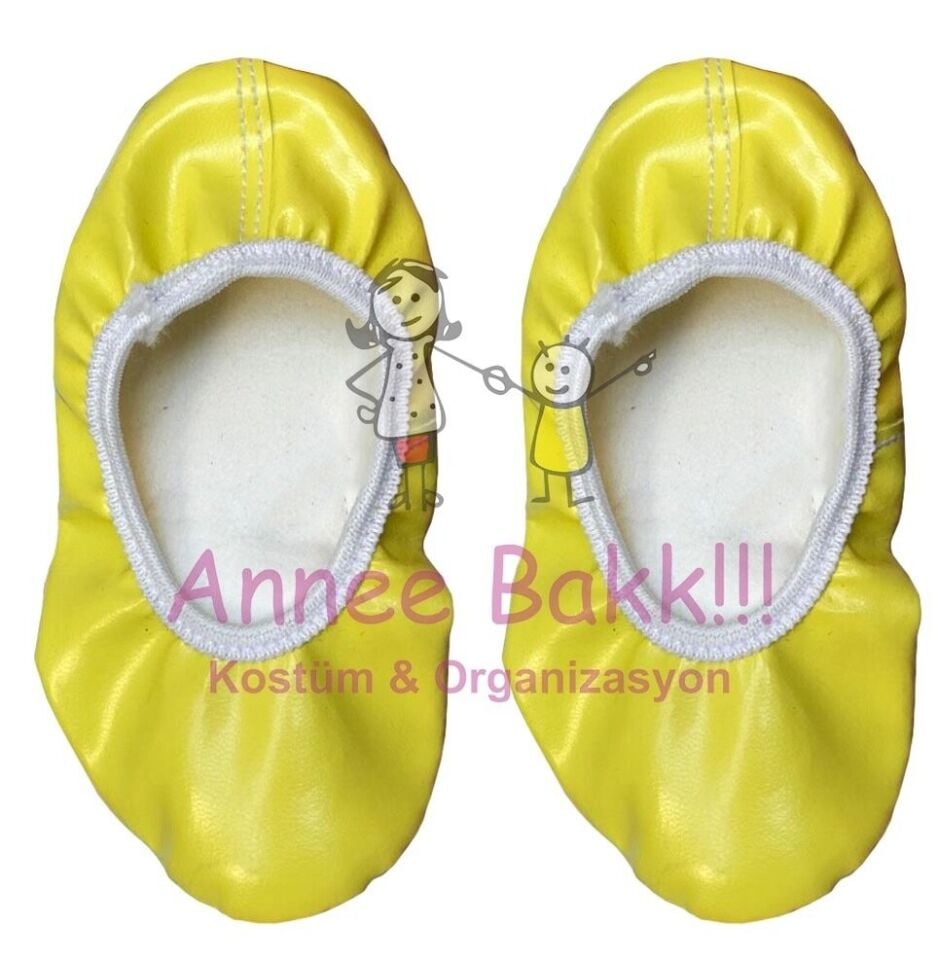 Sarı Pisi Pisi Ayakkabı, Etkinlik ve Gösteri Ayakkabısı, Bale Ayakkabısı