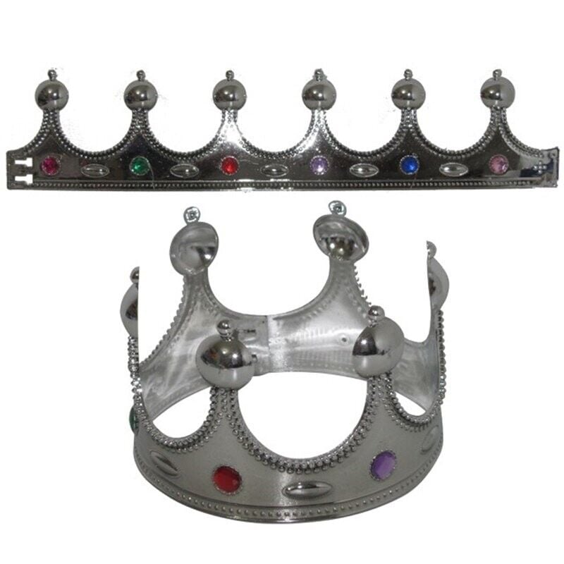 Gümüş Kral Tacı, Etkinlik ve Gösteri Aksesuarı, Kostüm Aksesuarları, Gümüş Taç