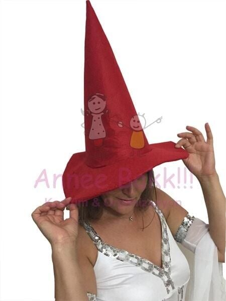 Cadı Şapkası Kırmızı