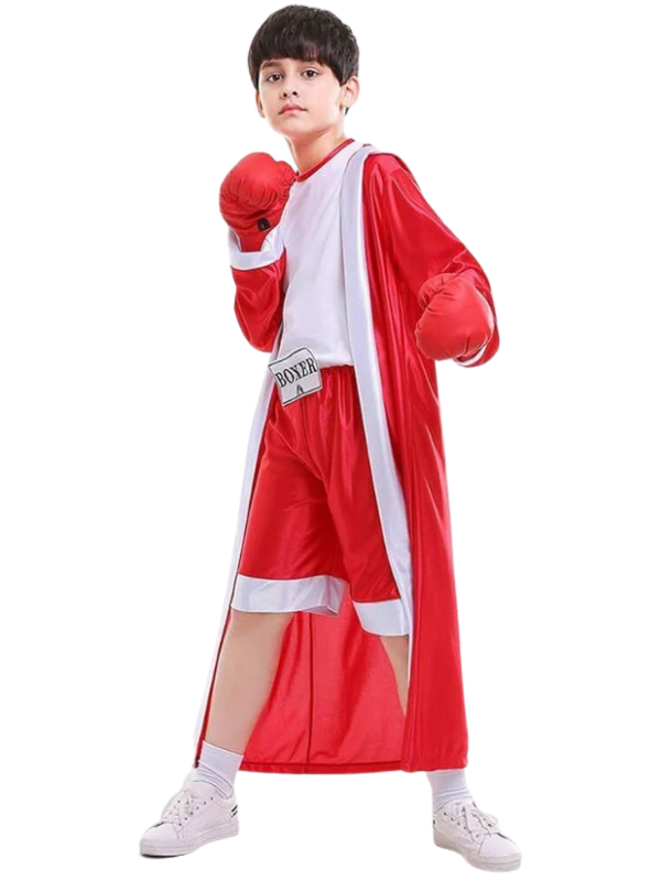 Kapüşonlu Çocuk Boksör Pelerini, Boksör Pelerini