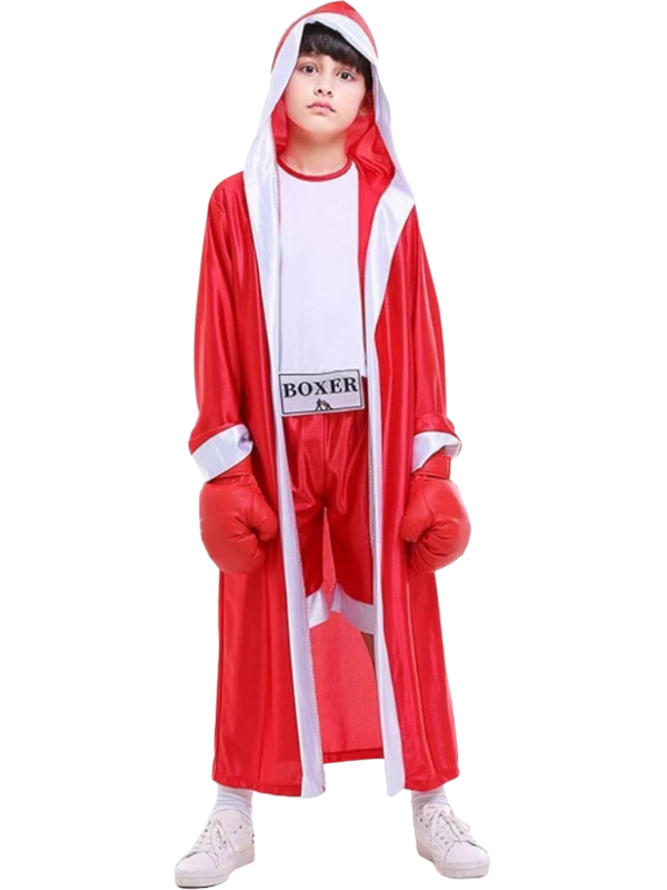 Kapüşonlu Çocuk Boksör Pelerini, Boksör Pelerini