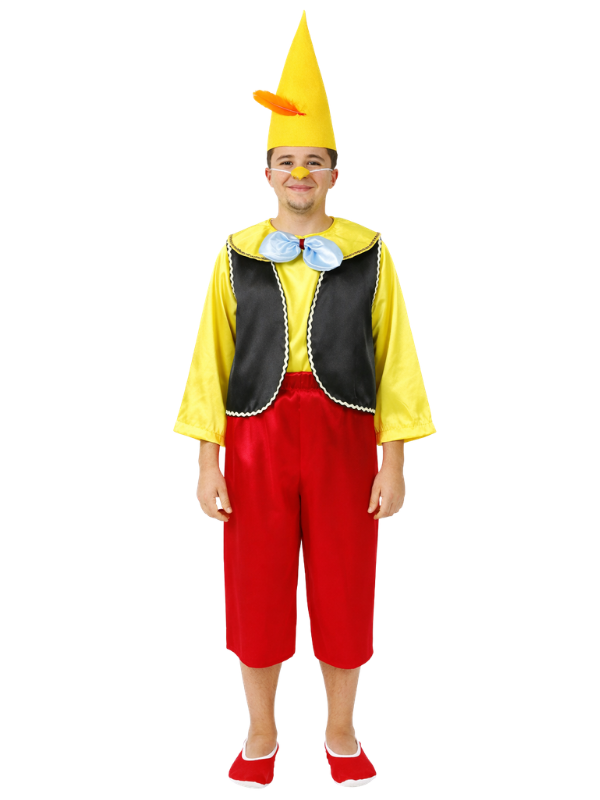 Yetişkin Pinokyo Kostümü, Yetişkin Karakter Kostümleri