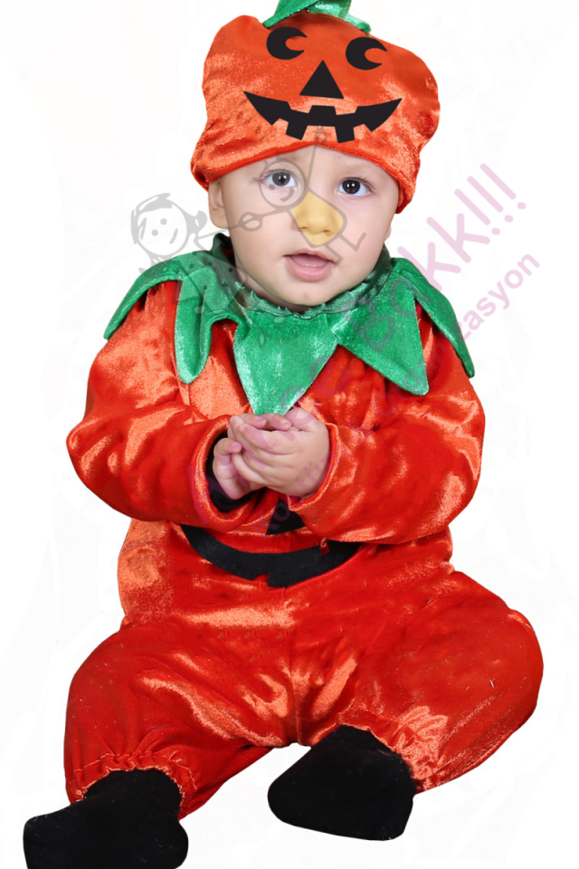 Cadılar Bayramı Balkabağı Kostümü, Bebek Balkabağı Kostümü, Hızlı Kargo