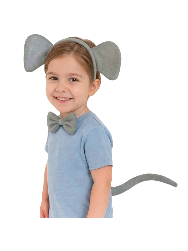 Çocuk Fil Taç Seti 3 Parça, Hayvan Taç Seti