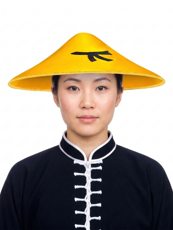 Uzak Doğu Asyalı Çin Japon Şapkası (Sarı)