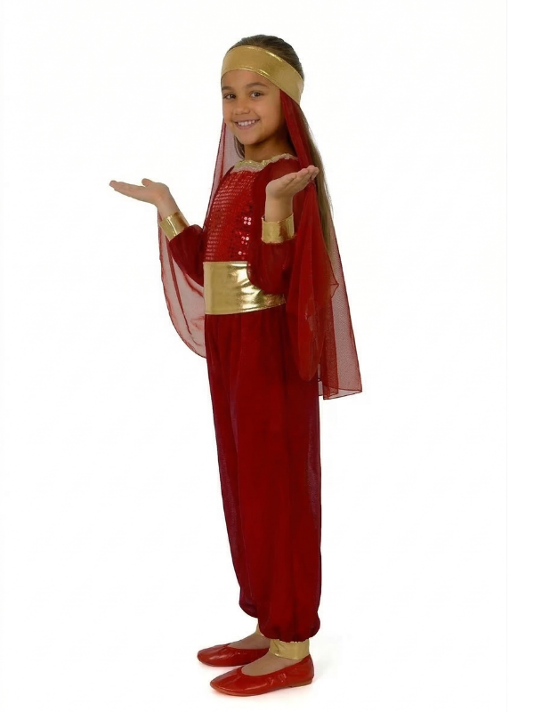 Anadolu Ateşi Kız Çocuk Kostümü, Çocuk Dans Kostümleri