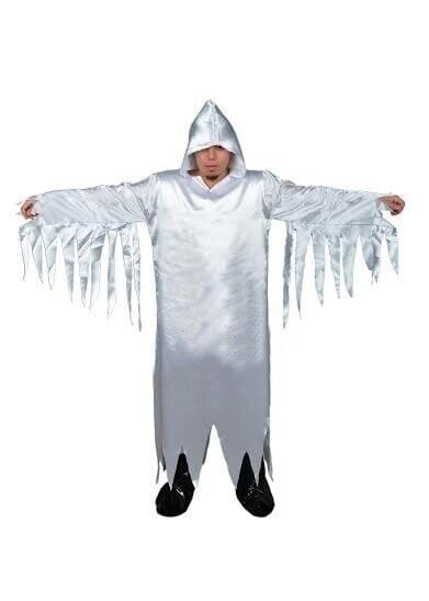 Yetişkin-Hayalet Kostümü, Unisex Hayalet Kostümü, Cadılar Bayramı