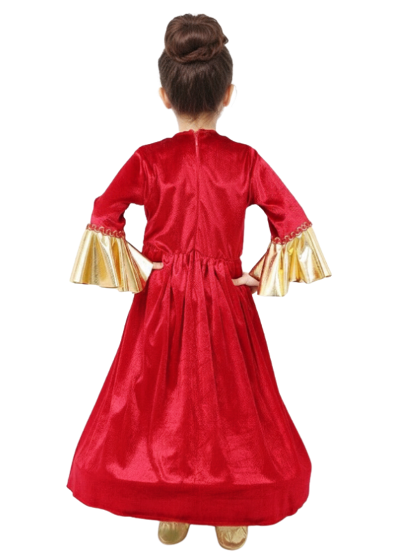 Fransız Kız Çocuk, Kontes-Rönesans Kostümü, Tarihi Rönesans Dönemi Kız Kostümü, Masalsı Kostümler