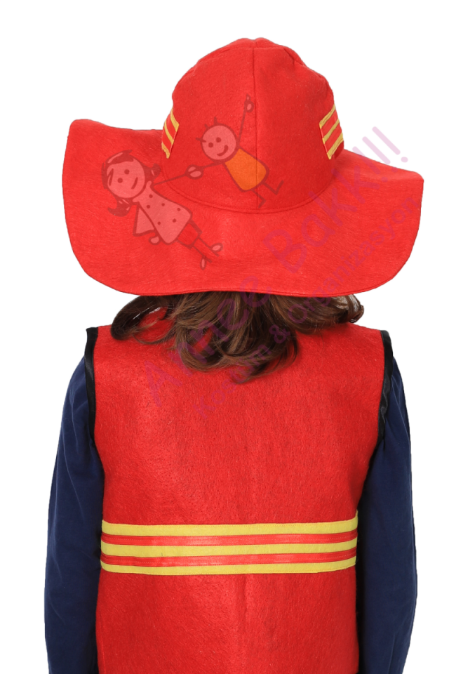 Çocuklar İçin İtfaiyeci Kostüm Seti, İtfaiyeci Kıyafeti