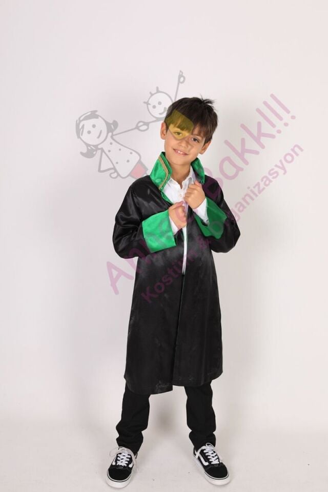 Hakim Çocuk Cübbesi, Çocuklara Özel Hakim Kostümü, Sevimli Meslekler Serisi