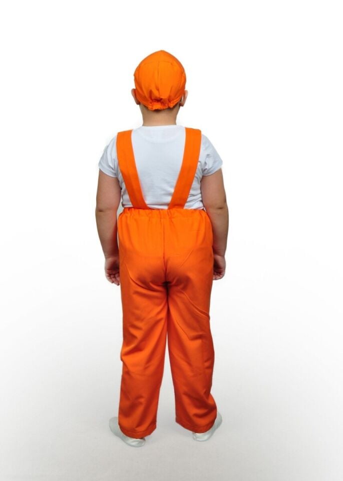 Boyacı Çocuk Kostümü, Badanacı Çocuk Tulumu, Çocuk Meslek Kostümleri