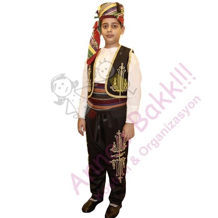 Yöresel Folklorik Erkek Çocuk Kostümü, Yöresel 23 Nisan Etkinlik Kostümü