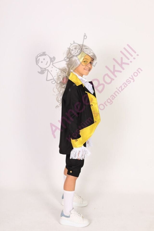 Fransa Temalı Erkek Çocuk Kostümü, Rönesans Dönem Çocuk Kıyafeti