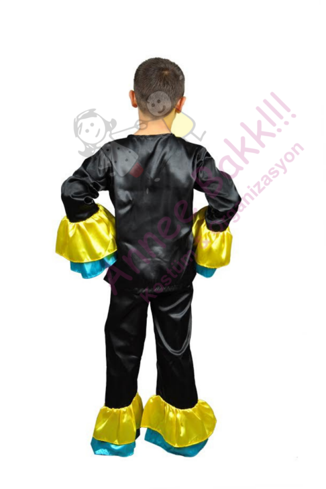 Brezilya Erkek Çocuk Kostümü, Brezilya Temalı Gösteri Kıyafeti