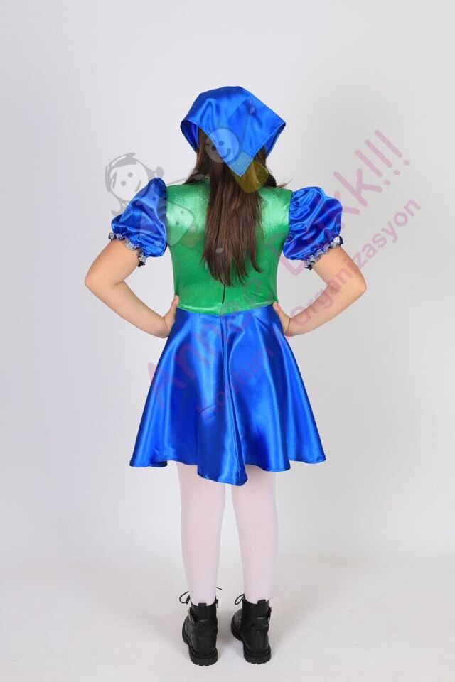 Rus Kız Çocuk Kostümü, Rusya Temalı Kız Çocuk Kıyafeti