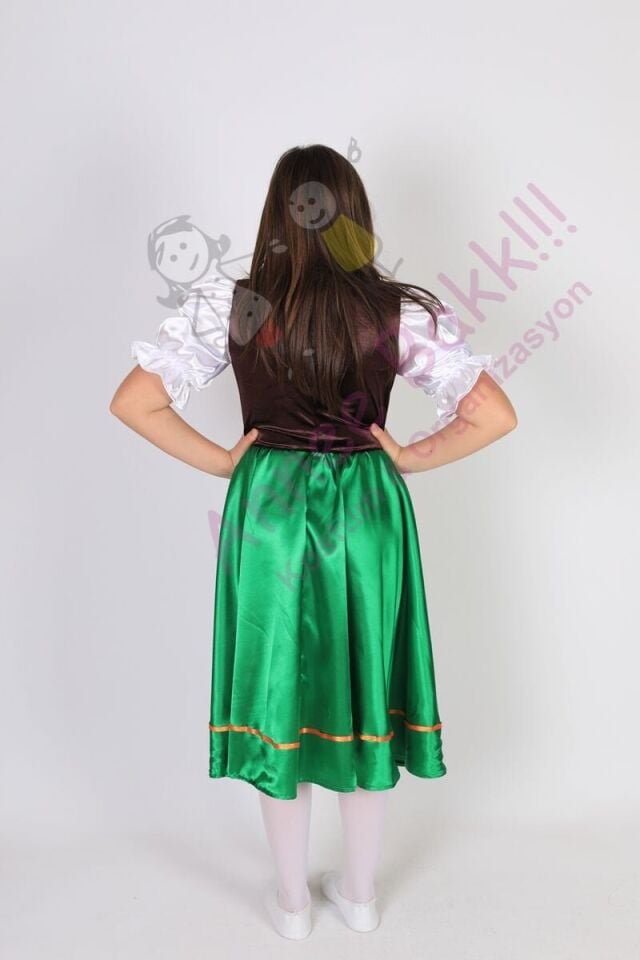 Hollanda Temalı Kız Çocuk Kıyafeti, Hollandalı Kız Çocuk Kostümü