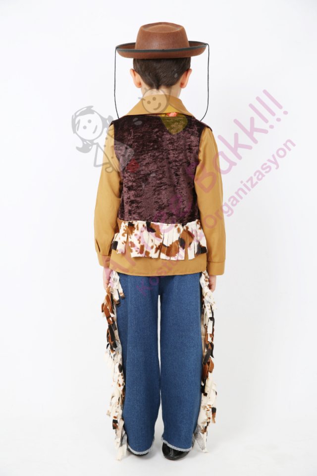 Kovboy Erkek Çocuk Kostümü, Kovboy Temalı Erkek Çocuk Kıyafeti