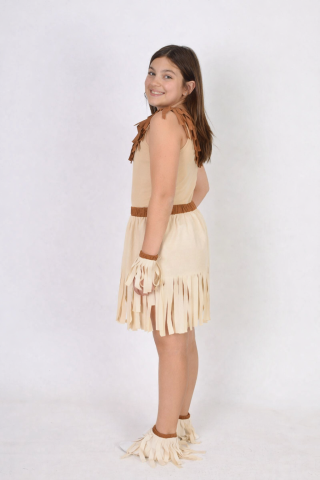 Afrika Kız Çocuk Kostümü, Safari ve Afrika Temalı Çocuk Kıyafeti