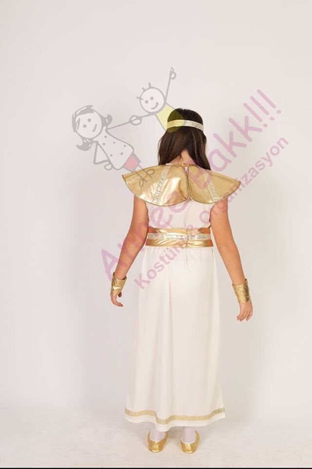 Mısırlı Çocuk Kostümü, Antik Mısır Kız Çocuk Kostümü