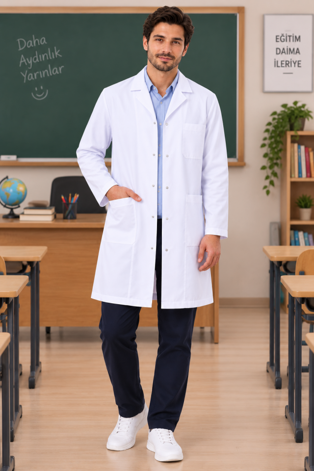 Öğretmen - Laboratuvar - Doktor Önlüğü, Yetişkin Meslek Önlükleri