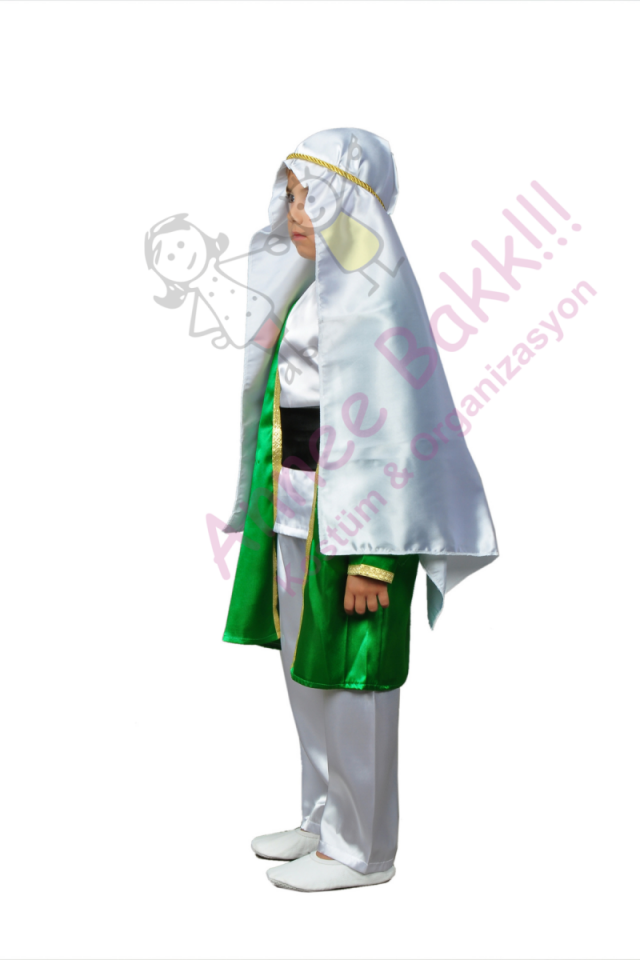 Arap Erkek Çocuk Kostümü, Arap Temalı Çocuk Kıyafeti
