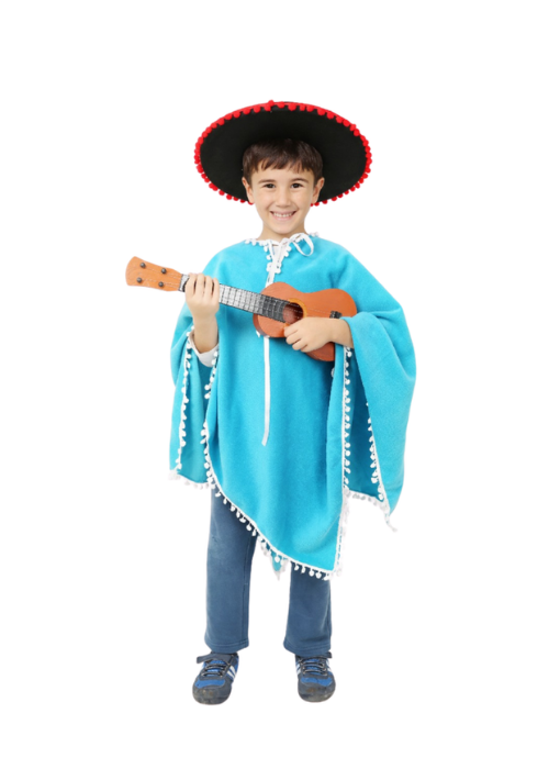 Meksika Temalı Çocuk Kostümü, Meksikalı Erkek Çocuk Kıyafeti