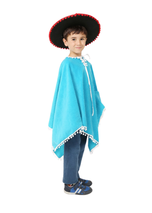 Meksika Temalı Çocuk Kostümü, Meksikalı Erkek Çocuk Kıyafeti