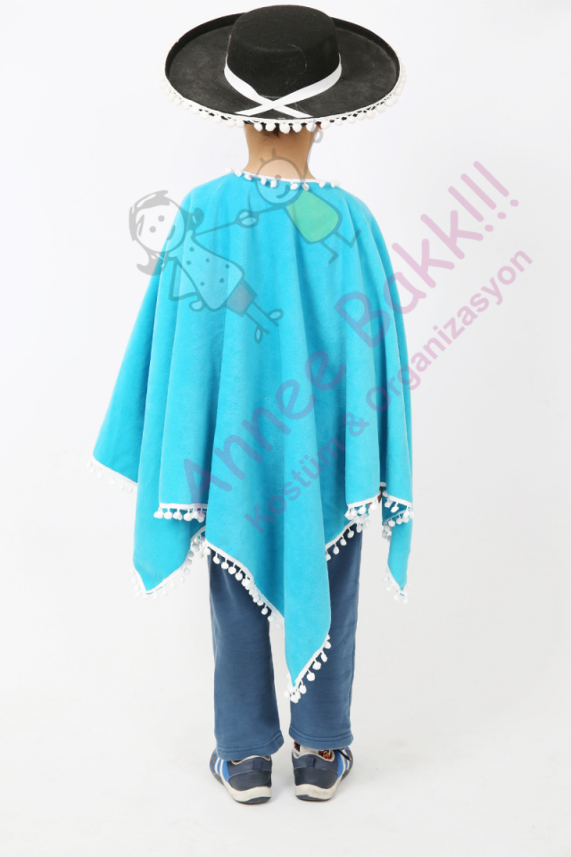 Meksika Temalı Çocuk Kostümü, Meksikalı Erkek Çocuk Kıyafeti