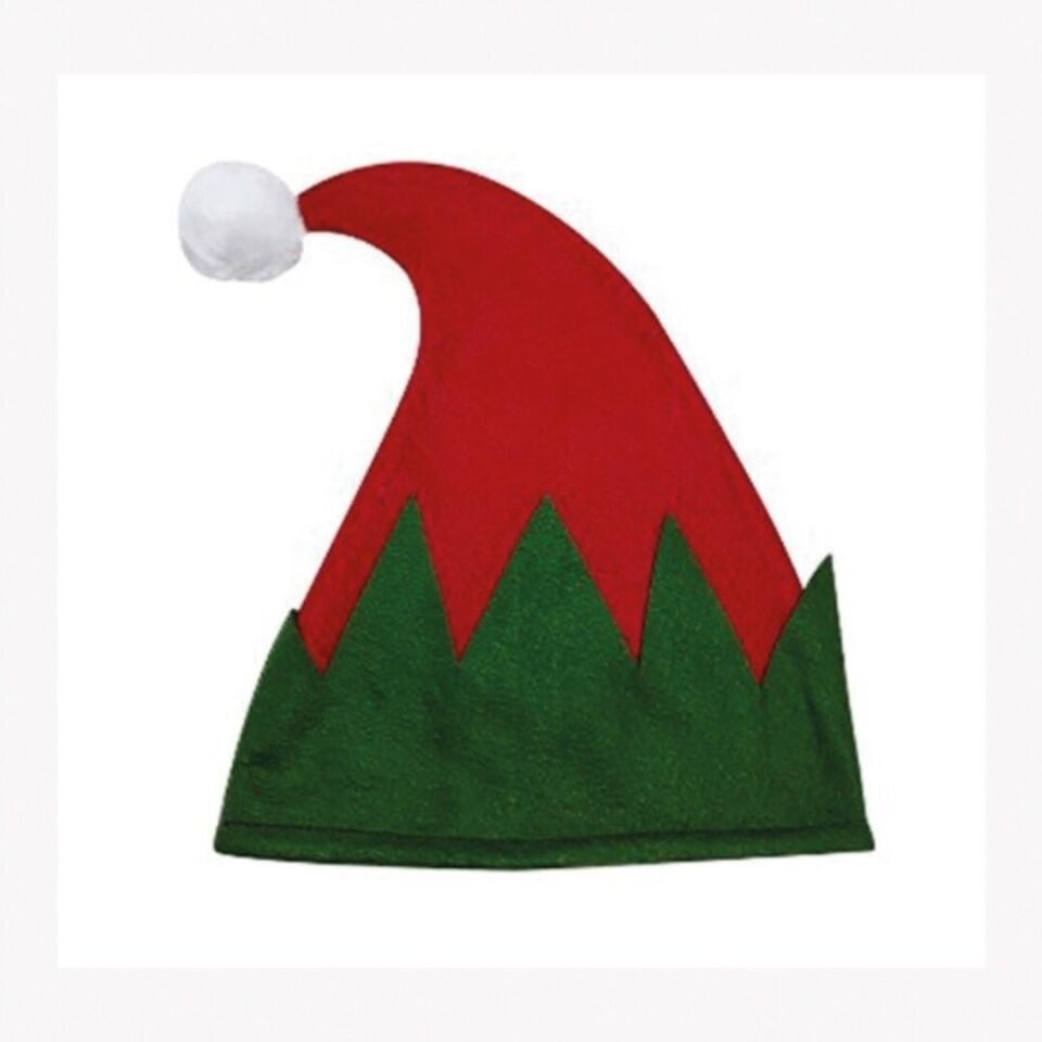 Elf Şapkası, Yılbaşı Kostüm Şapkaları, Noel Elf Şapkası
