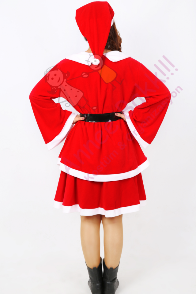 Yeni Yıl Kıyafeti Etek Ceket, Noel Kıyafeti Etek-Ceket Seti