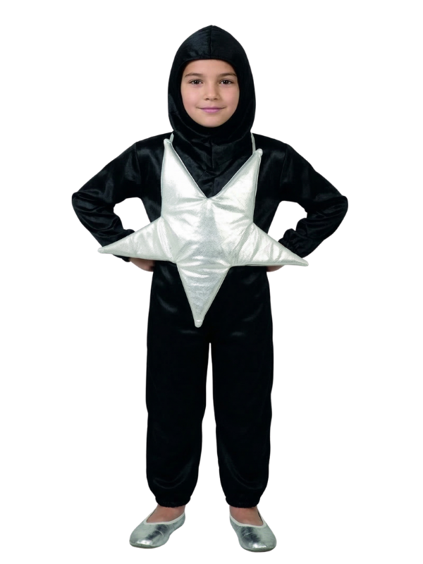 Yıldız-Gece Kostümü, Çocuk Yıldız Kostümü, Doğa ve Gökyüzü Kostümleri