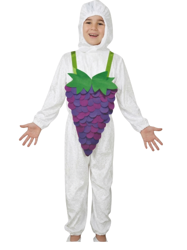 Üzüm Kostümü, Çocuk Üzüm Kostümü, Meyve ve Gıda Kostümleri