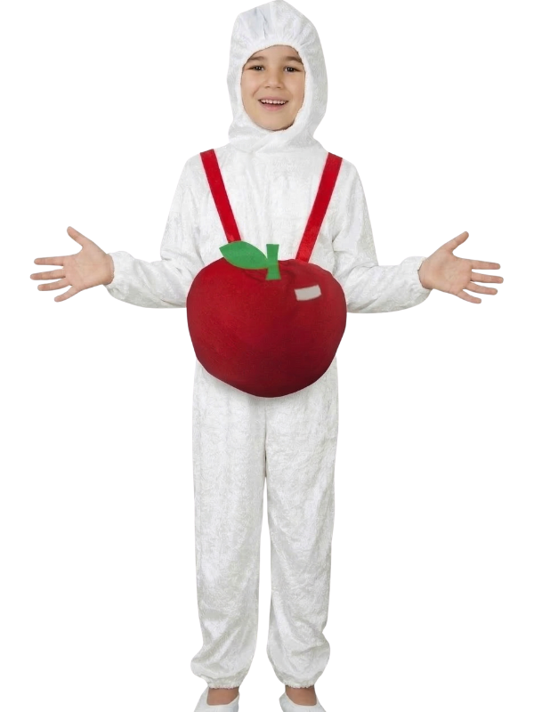 Elma Kostümü, Çocuk Kostümü, Meyve ve Gıda Kostümleri
