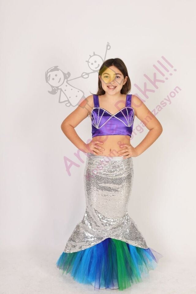 Deniz Kızı Kostümü, Kız Çocuklarına Özel Deniz Kızı Kıyafeti