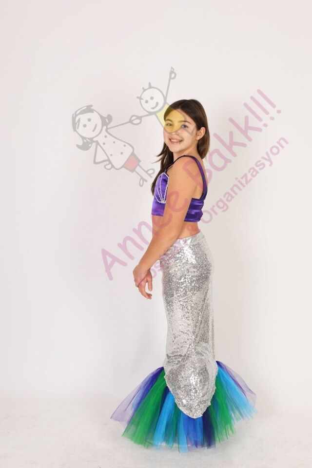 Deniz Kızı Kostümü, Kız Çocuklarına Özel Deniz Kızı Kıyafeti