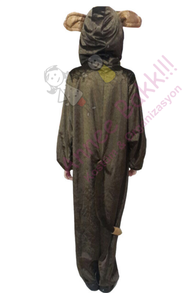 Kahverengi Aslan Kıyafeti, Aslan Çocuk Kostümü, Etkinlik ve Tiyatro Kostümü