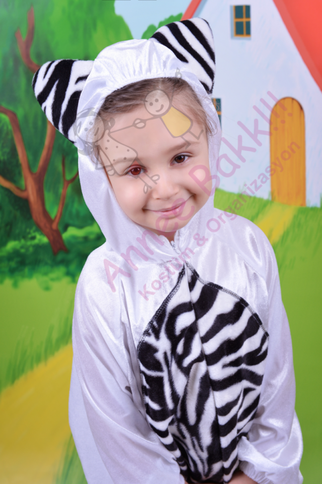 Beyaz Kedi Kostümü, Çocuklar İçin Beyaz Kedi Kostümü