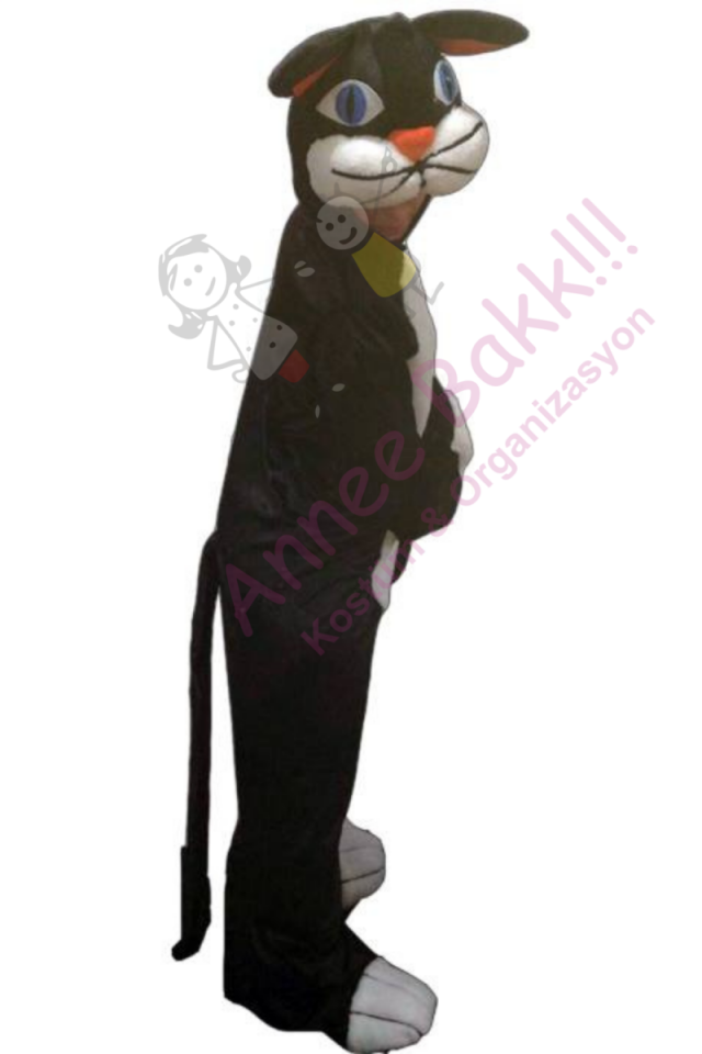 Maskot Kedi Kostümü, Yetişkin Maskot Kedi Kıyafeti
