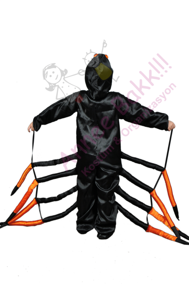 Çocuk Örümcek Kostümü, Kız-Erkek Örümcek Kostümü