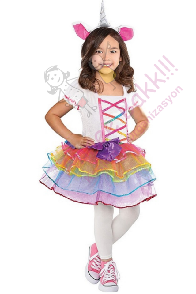 Masalcı Unicorn Kostümü, Kız Çocuklarına Özel Unicorn Kostümü