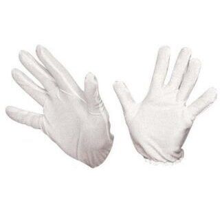 Beyaz Renk Çocuk Eldiveni, Kumaş Çocuk Eldiveni, Sihirbaz Çocuk Eldiveni