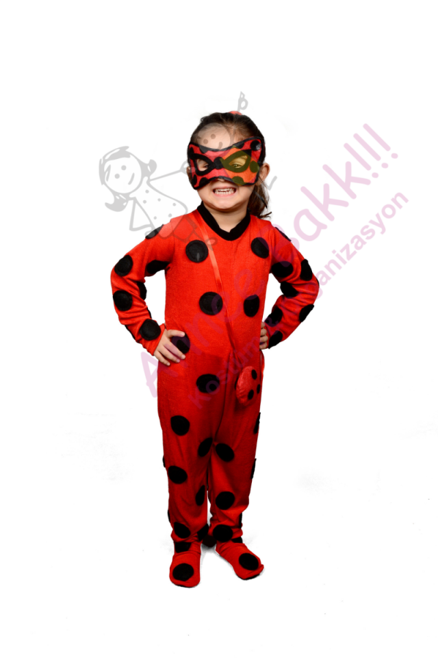 Uğur Böceği Çocuk Kıyafeti, Kız-Erkek Uğur Böceği Kostümü, Hızlı Kargo