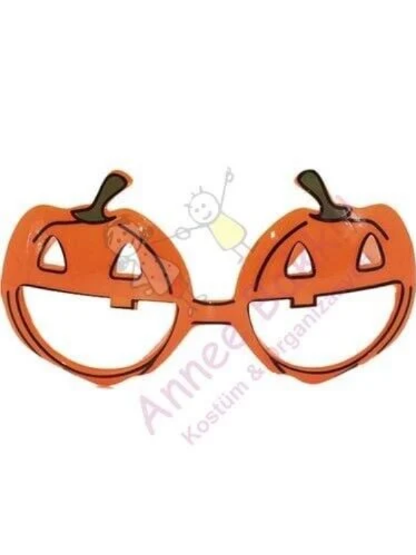 Balkabağı Şeklinde Gözlük, Cadılar Bayramı Aksesuarları